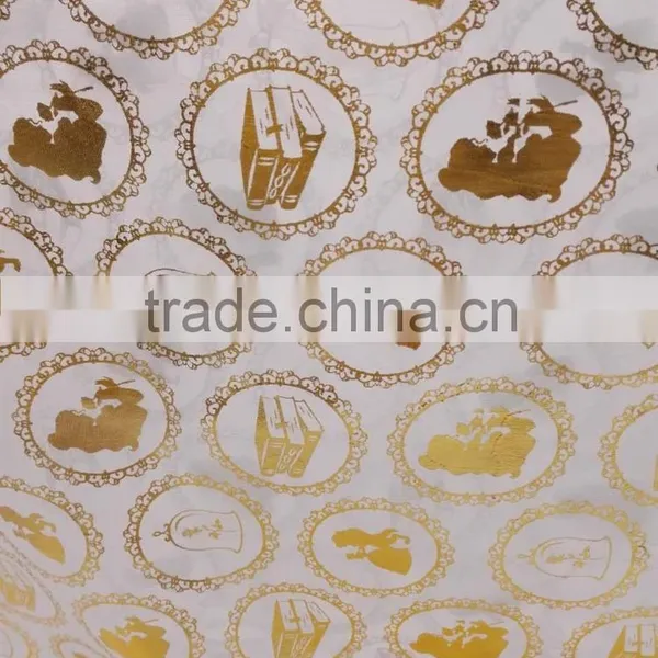 China Products Polyester Chiffon Flower Rubber Patch Fabric for Garments