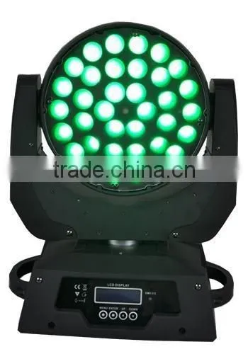 Chinese Dmx 4-in-1 Rgbw 36x10 Zoom Wash 36x10w Led Moving Head photo-4