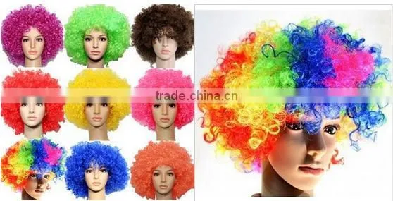 Sports Fan Wig Football Wig Customer Party Wigs photo-4