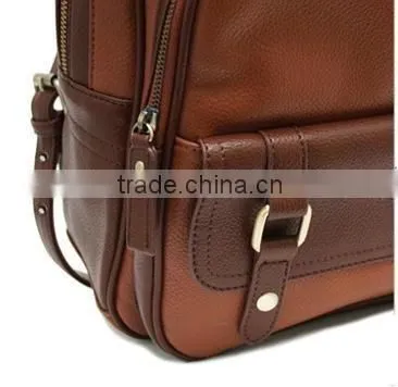 2015 High Quality Top Fashion Teenagers' pu Backpack photo-4