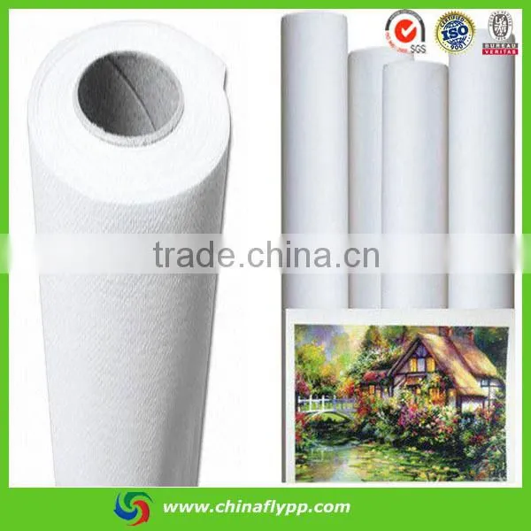 Hot Sales Glossy Polyester Canvas for Decorative Film photo-4
