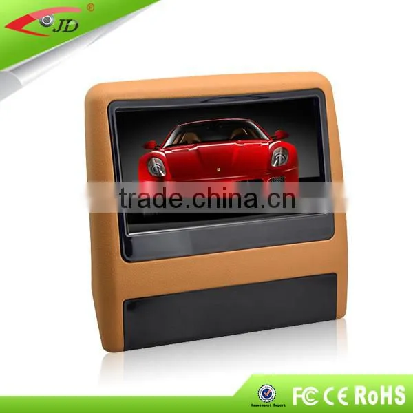 Factory Selling Car Headrest DVD Without Pillow,car Dvd Player
