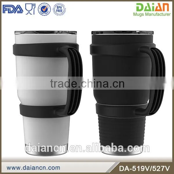 30oz&20 OZ Wholesale Blank Stainless Steel Black Travel Mug