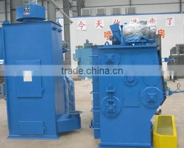 Q326 Tumble Rubber Belt Shot Blasting Machine/Tumble Belt Shot Blasting Equipment photo-3