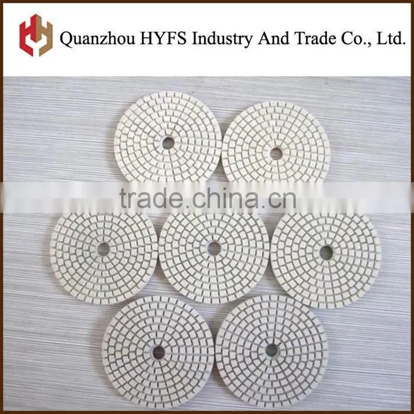 3'' 4'' 5'' 6'' 8'' 10''Diamond Wet Polishing Pad,Abrasive Pad Type 6 Polishing Pads photo-2