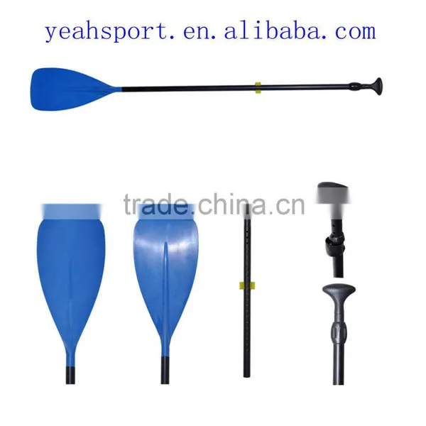 SUP Stand Up Paddle With Plastic Blade / Wooden Surface photo-2