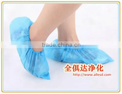 Disposable Protective Blue Non Woven Shoe Cover photo-6