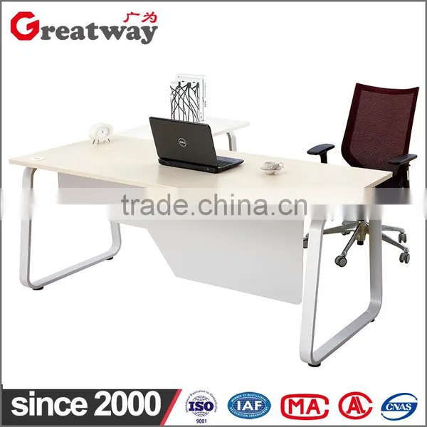 l Shaped Office Desk Boss Modern Director Office Table Design(QE-29L)