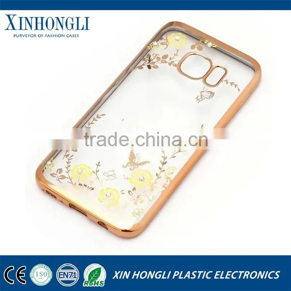 Custom Electroplate Soft Tpu pc Case for Samsung Galaxy s7 S7edge ,electroplating Tpu Case photo-5