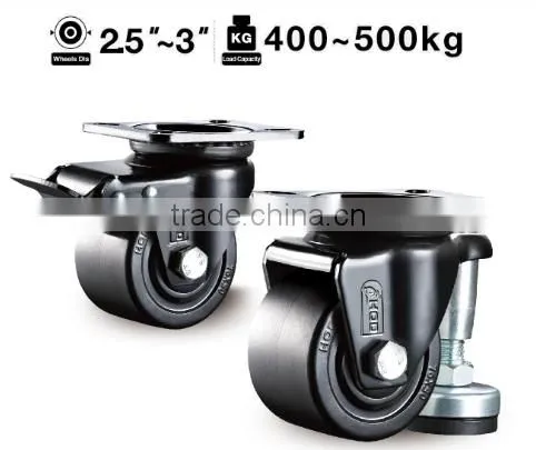 A2 Series Rigid With Lever PA Caster Low Gravity Caster