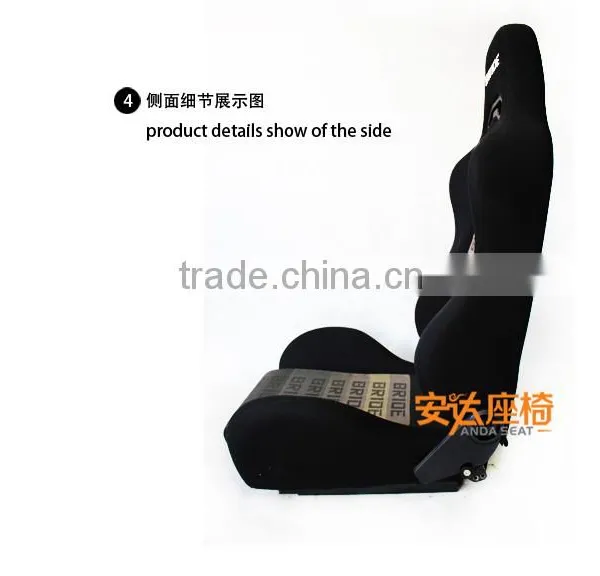 Black Gradation Fabric Sport Seat Racing Seats Car Seats For Adults/SPB photo-3