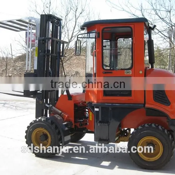 Heavy Duty MR30 All Terrain Forklift 3 Ton Forklifts With Competitive Price photo-2