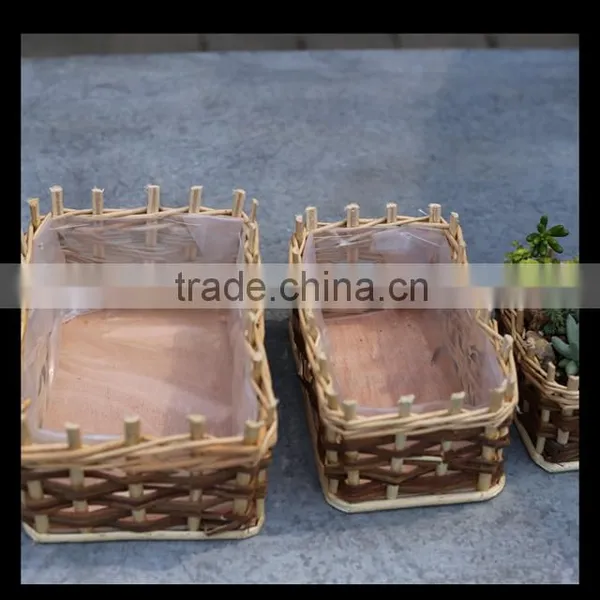 Rectangle Willow Basket photo-3