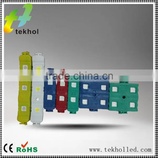 Good Consistency White/Yellow/Red/Green/Blue Emitting Color Injection 5050 Led Module photo-4