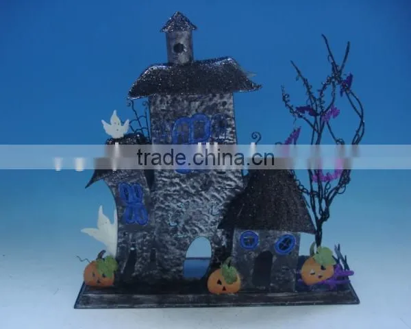 Metal Halloween Haunted House Halloween Decoration photo-3
