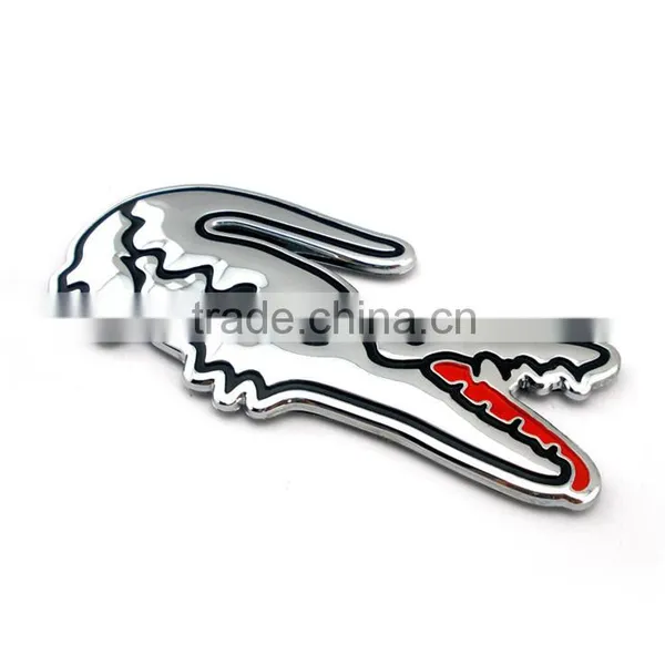 Trade Assurance Decoration Chrome Crocodile Car Brand Logo photo-2