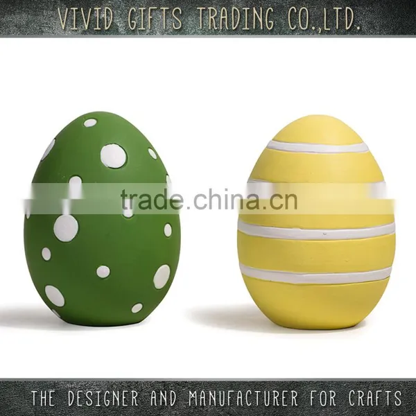 2016spring Easter Item New Design Ceramic Egg Home Decoration