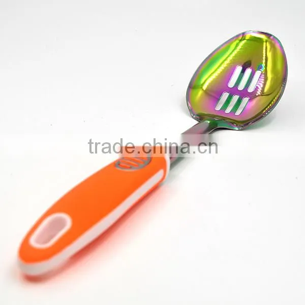 Non-stick TPR Handle Latest Popular Titanize Kitchen Buffet Soup Server photo-4