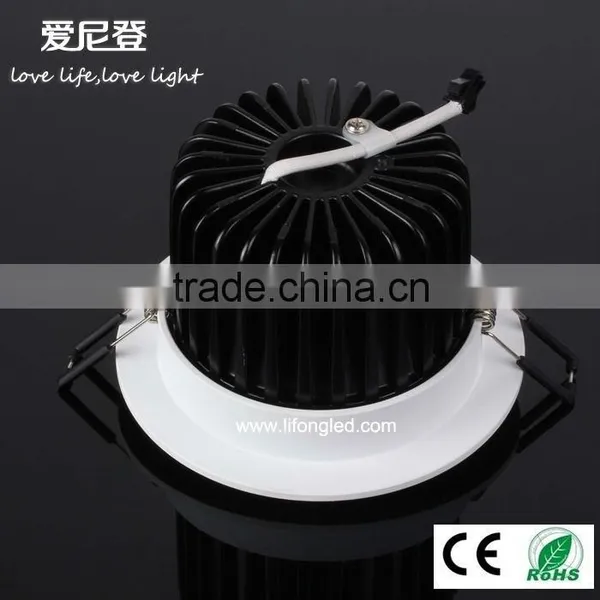 3 Inch Dimmable 12W COB LED Ceiling Downlight for Recessed Installation photo-3