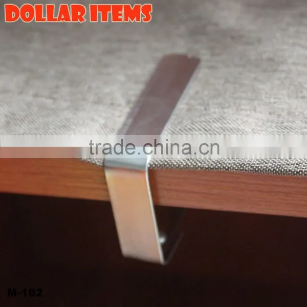 Set Of 4 Stainless Steel Table Cloth Clips photo-2