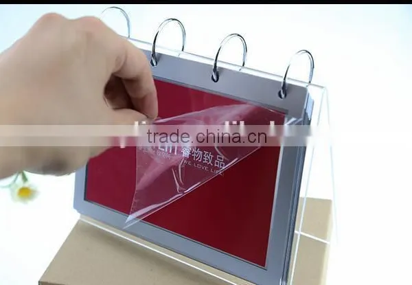 Wholesale 5x7 Clear Acrylic Office Calendar photo-4