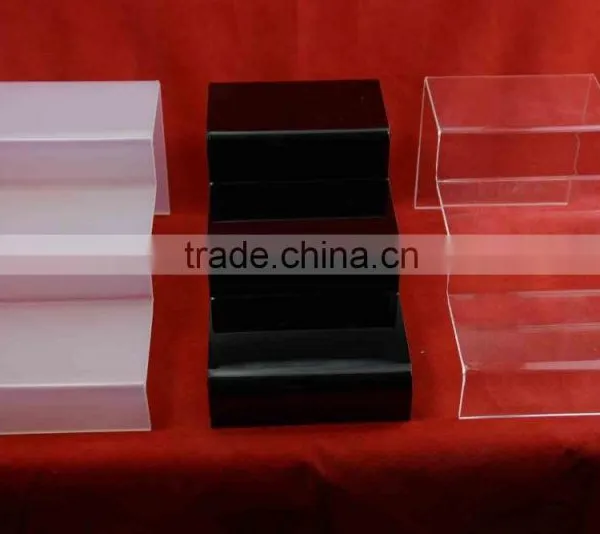 Custom Countertop Black Acrylic Riser / Acrylic Riser Stand photo-3