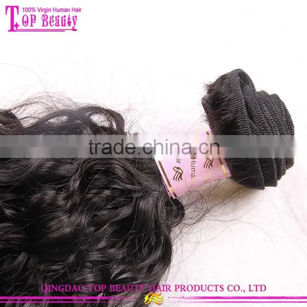 Top Quality 7A Grade Raw Indian Curly Hair Natural Color Curly Human Hair Extensions photo-4