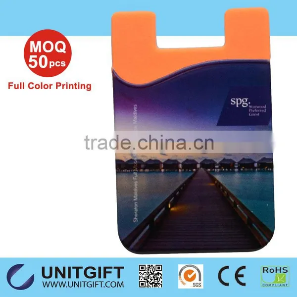 Cheap Business 3m Sticker Case With Card Holder for Samsung Galaxy s4 Mini photo-3