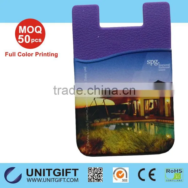 Cheap Business 3m Sticker Case With Card Holder for Samsung Galaxy s4 Mini photo-4