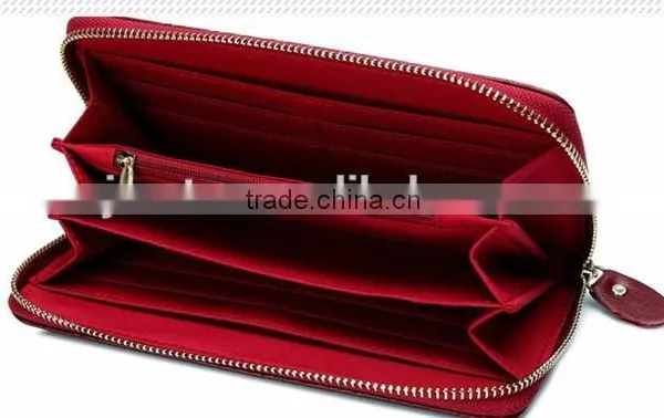 Custom Print Leather Wallet New Design Zipper Women Wallets With Card Slots photo-5