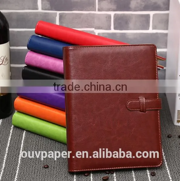 Custom Leather Planner Metal Ring Binder photo-2