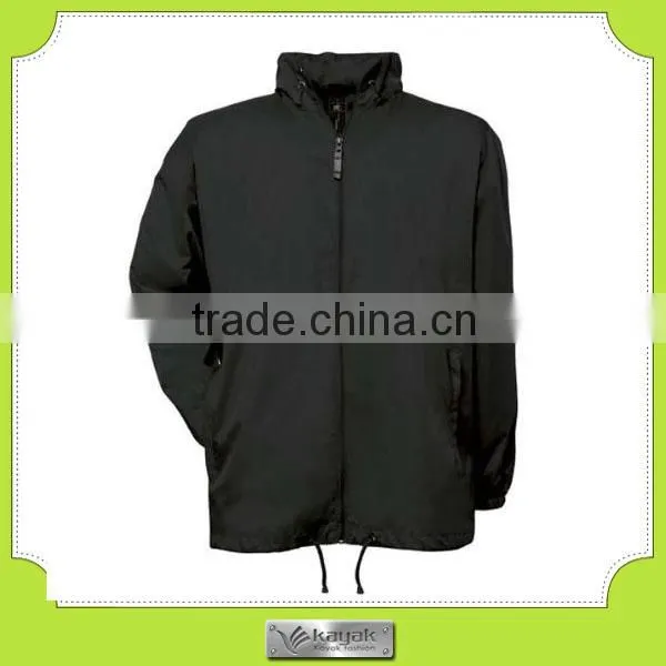 Custom Blue Printed no Hood Men's Wind Jacket photo-3