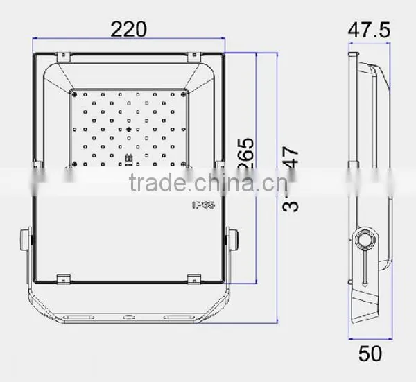 Factory Directly Provide Dmx Rgb Outdoor Led Flood Light 50W photo-4