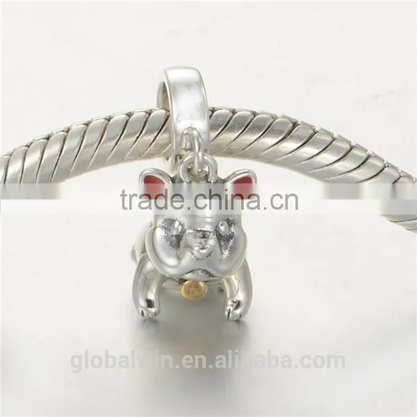 Dog Metal Charms European Charm Bracelet Necklace 100% Real 925 Sterling Silver S191 Best Gifts For You Or Friends photo-3