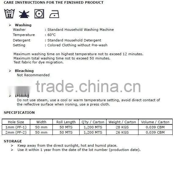 9905H-PF Reflective Heat Transfer Tape - Perforated photo-5