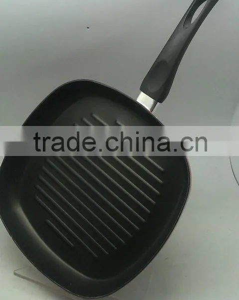 aluminum non-stick 28*28cm grilled pan