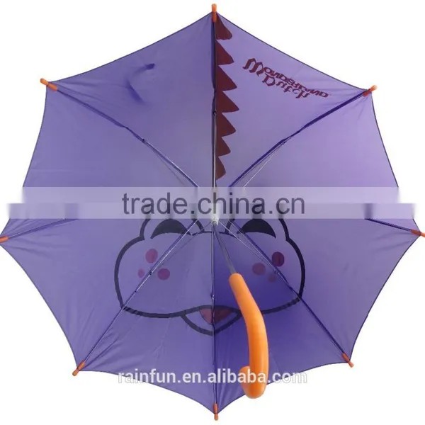 Hippo Safety Cartoon Umbrella Children Umbrella photo-3