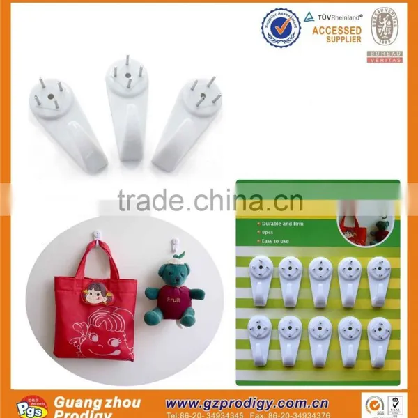 Small Decorative Screw Concrete Wall Hooks photo-5