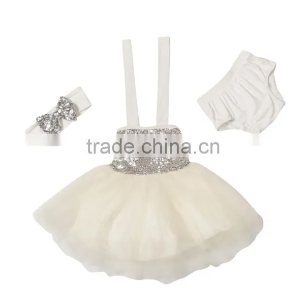 Red Sequin Girls Summer Party Dress Baby Fashion Clothes Designer One Piece Party Dresses photo-5