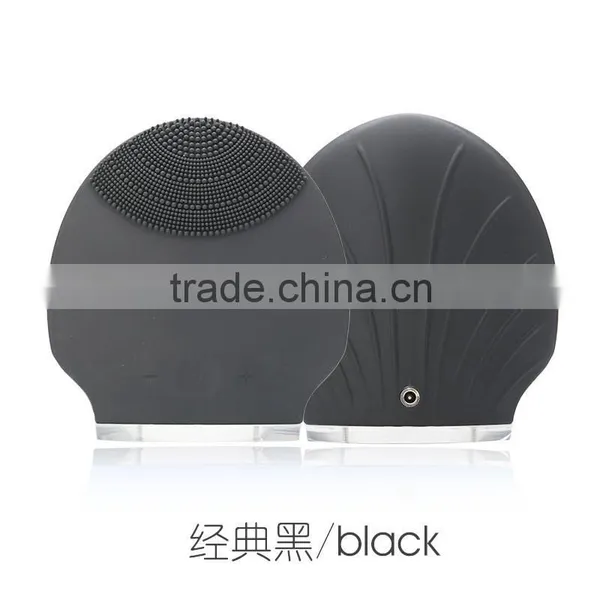 2015 Electric Waterproof Facial Cleansing Brush,Rechargeable Sonic Facial Brush,Wireless Sonic Electric Facial Brush photo-3