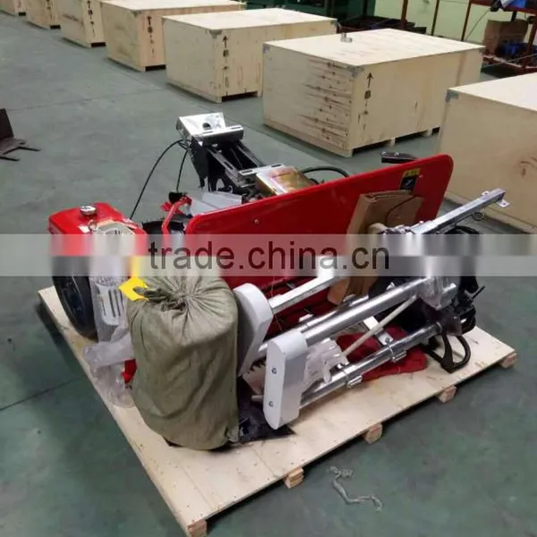 High-performance 8 hp or 9hp Diesel Engine Tractor Reaper With Good Reaper Binder Price photo-3