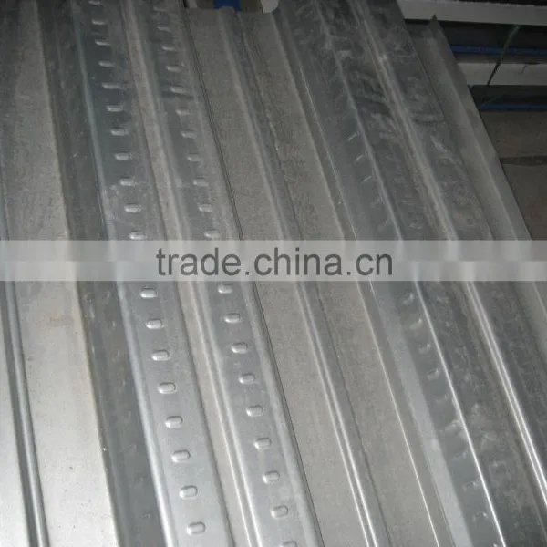 22 Guage Galvanized Steel Sheet Floor Decking Sheet Aluzinc Coated Corrugated Metal Decking Sheet photo-6
