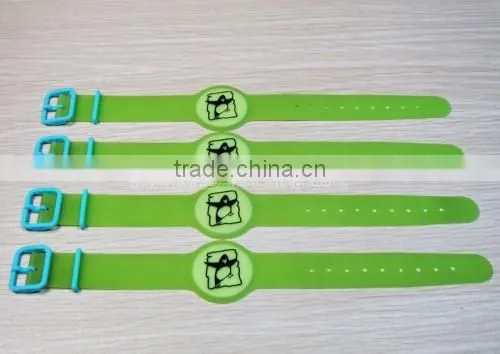 T5577/TK4100 RFID Green Wristbands for Festival Events/Party photo-3