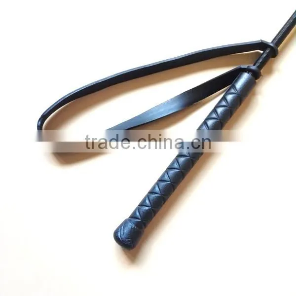 Horse Riding Crop With Hand Strap 65cm,PP Braided Equestrian Riding Crop English Riding Crop Horse Riding Crop Wholesale photo-3