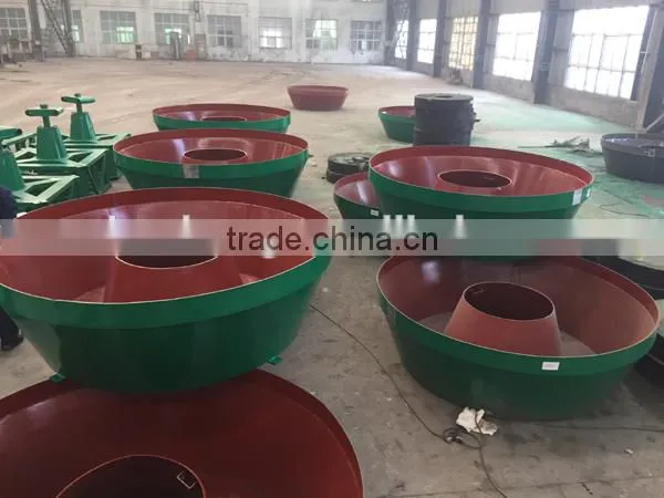 Vietnam Wet Pan Gold Grinding Machine/wet Pan Mill for Sale photo-3
