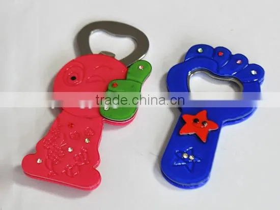 Customized Stainless Steel Metal Magnet Bottle Opener photo-4