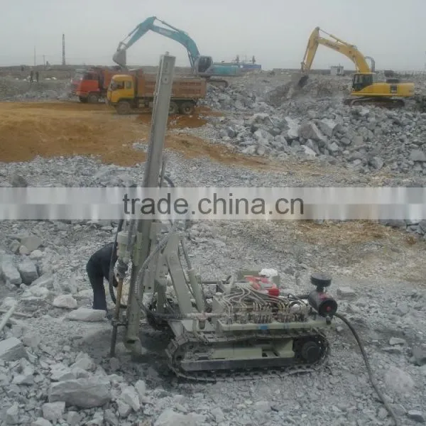 Longye Brand Diesel Power Down-hole Hammer Hydraulic Rotary Rock Drill D100YA2-2 photo-6
