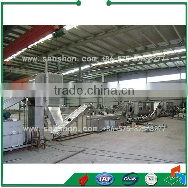 Quick Freezing Production Line Pumpkin Dice Freezing Line photo-2