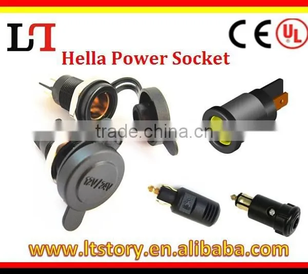 12 VOLT FUSED PLUG FITS CIGARETTE & HELLA DIN CONTINENTAL Type SOCKETS 20 AMP photo-2