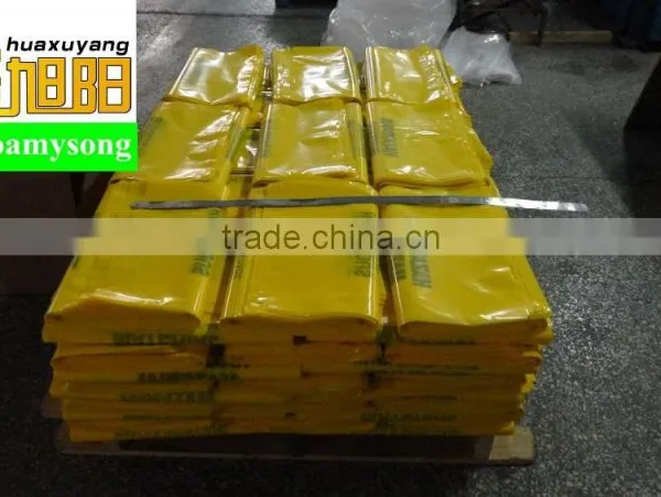 Yellow Industry Asbestos Printed Poly Bag photo-3